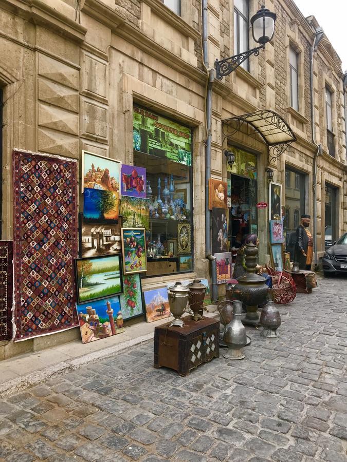 Ferienwohnung Fountain Square-Balconies In Old Town Baku Exterior foto